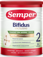 Смесь сухая Semper Bifidus Exclusive (Сэмпер Бифидус Эксклюзив) 2, 400 г