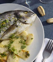 Дорадо непотрошеная IQF, размер 400-600 г, весовой