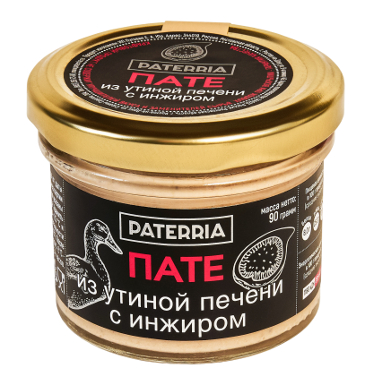 Пате из утиной печени с Инжиром, 90 г