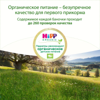 Пюре HiPP (Хипп) Овощной крем-суп с нежной телятиной, 190 г