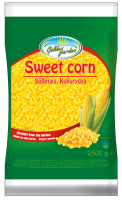 Кукуруза сладкая в зернах замороженная, 2,5 кг 
