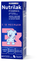 Напиток молочный Nutrilak Premium 3 (Нутрилак) со вкусом ванили стерилизованный, 200 мл
