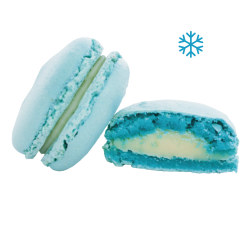 Пирожное Макарон с начинкой мята замороженное, 1 упак/25 шт*17 г. Заказ кратно 25 шт 