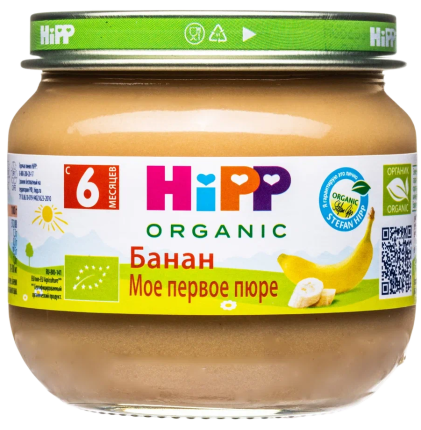 Пюре HiPP (Хипп) Банан, 80 г