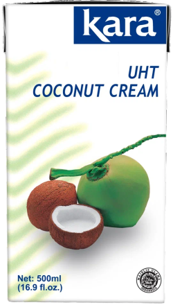 Крем для готовки Coconut Cream (Сливки) на основе мякоти кокосового ореха 24%, 500 мл