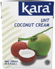 Сливки на основе мякоти кокосового ореха 24% Coconut Cream, 200 мл 
