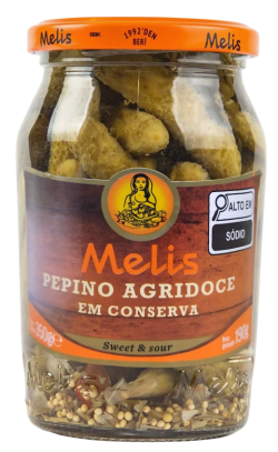 Огурцы корнишоны маринованные, 370 мл/350 г (масса продукта 190 г)