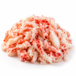 Краб равношипый салатное мясо варено-мороженый, 500 г