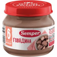 Пюре Semper (Сэмпер) Говядина, 80 г
