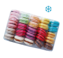 Пирожные Макарон, ассорти замороженное, 25 шт / 420 г