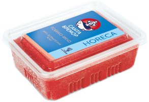 Икра Тобико-икко Ренка красная деликатесная Люкс замороженная, 500 г  