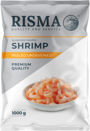 Креветка коктейльная очищенная 200/300, 1кг