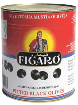 Оливки Черные без косточки, 3 кг (масса продукта 1,5 кг)