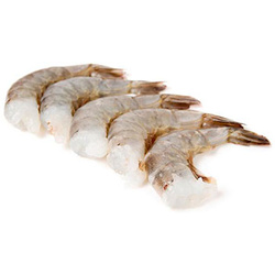Креветки ваннамей без головы без вены в панцире легкой очистки с/м IQF 16/20, 1 кг