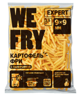 Картофель фри с панировкой 9х9 мм (FMS9) быстрозамороженный Expert We Fry, 2,5 кг