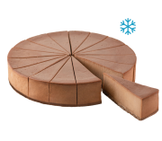 Пирог сырный Чизкейк Шоколадный замороженный, 1.6 кг (16 порций) 