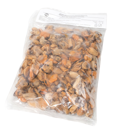 Мясо мидий 200-300 варено-мороженые, 500 г