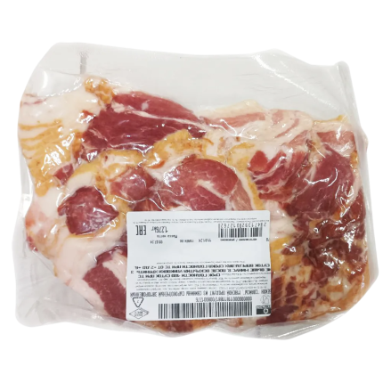 Бекон слайсы сырокопченый замороженный, около 1 кг