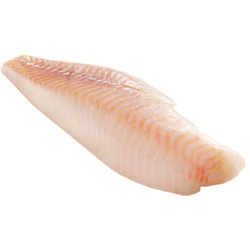 Треска (филе) мороженое без кожи IQF, размер 100+ г, весовое