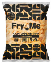 Картофель фри с панировкой 9х9 мм (FMS9) Fry Me Expert, 2,5 кг