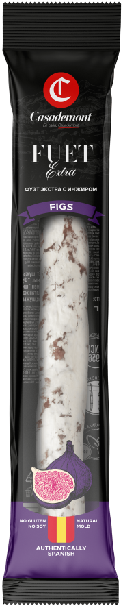 Колбаса Фуэт экстра с Инжиром сыровяленая полусухая, 110 г