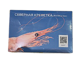 Креветка северная в панцире в/м IQF 70/90, 1 кг