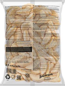 Картофельные дольки с кожурой без специй (TRW12) Triumph, 2,5 кг