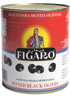 Оливки Черные без косточки, 3 кг (масса продукта 1,5 кг)