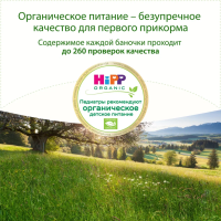 Пюре HiPP (Хипп) Нежные овощи с телятиной, 190 г