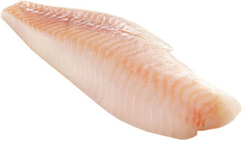 Филе трески без кожи IQF, размер 100+ г, весовое