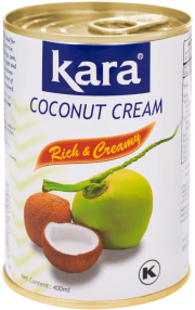 Сливки на основе мякоти кокосового ореха 25% Coconut Cream, 400 мл 