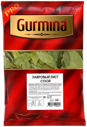Лавровый лист сухой, 60 г