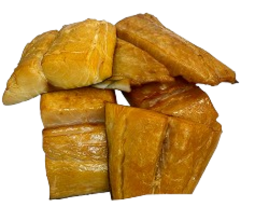 Филе Масляной рыбы на коже подкопченное, 3 кг