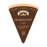 Сыр Выдержанный 12 мес 45%, 1/8 головы около 900 г