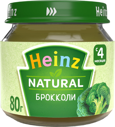 Пюре Heinz (Хайнц) Брокколи, 80 г 