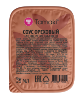 Соус Ореховый на основе растительных масел, 25 мл