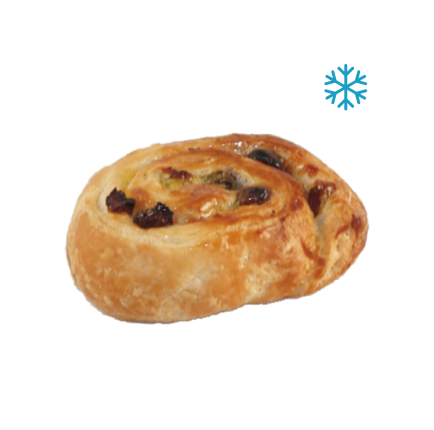Улитка с изюмом замороженная, 30 г (для выпекания) 