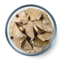 Грузди белые соленые резаные стерилизованные,  200 г (масса продукта 100 г)