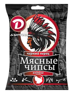 Чипсы из мяса птицы с индейкой сыровяленые, 25 г