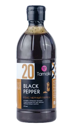 Соус черный перец, 0,47 л