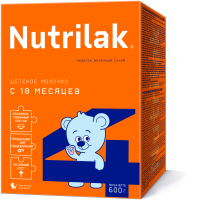 Напиток молочный сухой Nutrilak Basic (Нутрилак Базик) 4 Детское молочко, 600 г