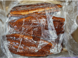 Угорь жареный (филе) IQF, размер 366-435 г