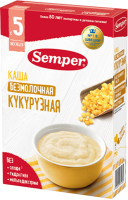 Каша Semper (Сэмпер) безмолочная Кукурузная, 180 г