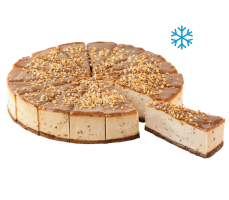 Пирог сырный Чизкейк Карамель и Орех замороженный, 1,6 кг (16 порций) 