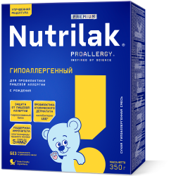 Смесь сухая Nutrilak Premium (Нутрилак Премиум) Гипоаллергенный, 350 г
