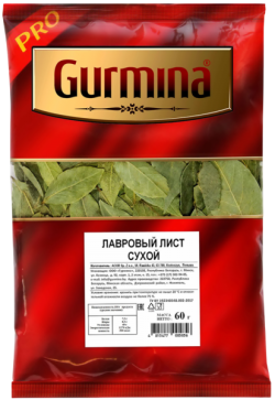 Лавровый лист сухой, 60 г