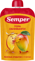 Пюре Яблоко, Манго, Персик, 100 г