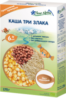 Каша FLEUR ALPINE  безмолочная Три злака 175г