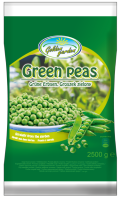Горошек зеленый, 2,5 кг 