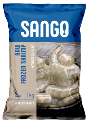 Креветки 16/20 без головы с/м, 1 кг